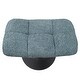 preview thumbnail 47 of 45, Art Leon Fabric Swivel Accent Chair with Ottoman
