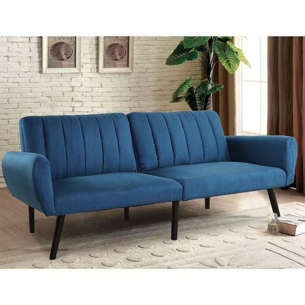 Shop Costway Sofa Futon Bed Sleeper Couch Convertible ...