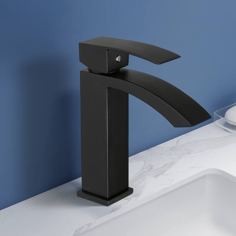 Topcraft Single Handle Modern Bathroom Faucet
