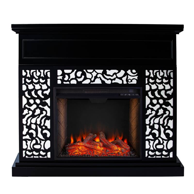 SEI Furniture Wansford Fireplace - 46"W x 15"D x 41"H