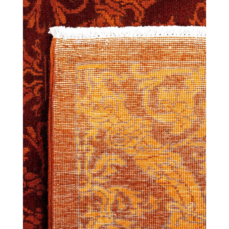 Vibrance One-of-a-Kind Handmade Area Rug - Gold, 5' 10" x 6' 0" - 5' 10" x 6' 0"