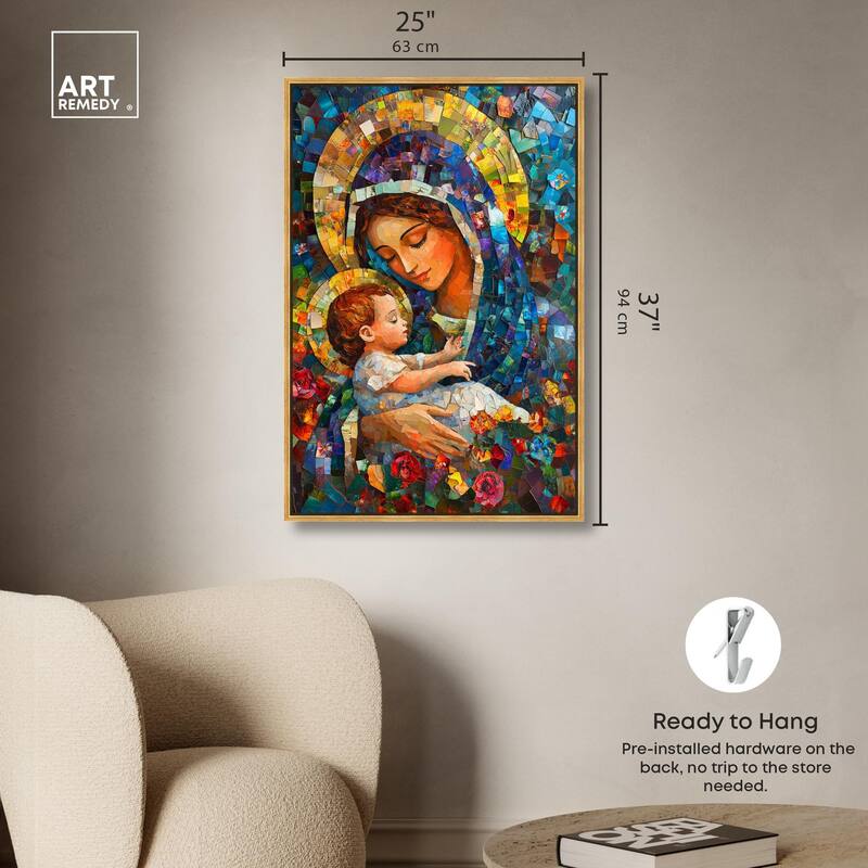Glass Gospel II Canvas by Art Remedy