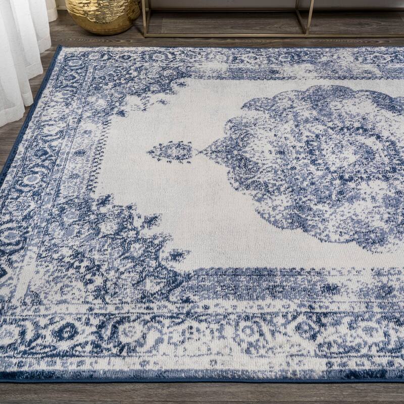 JONATHAN Y Soleiman Cottage Medallion Area Rug