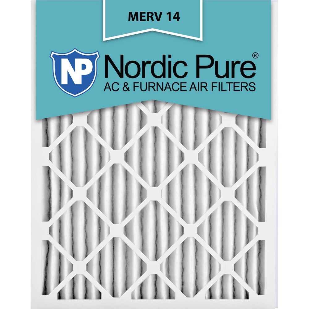 Nordic Pure 16x20x2 MERV 14 Pleated AC Furnace Air Filters 16x20x2 3 Pack Nordic Pure 16x20x2 MERV 14 Pleated AC Furnace Air Filters 16x20x2 3 Pack