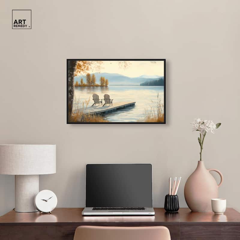 Lake of Dreams Canvas by Art Remedy
