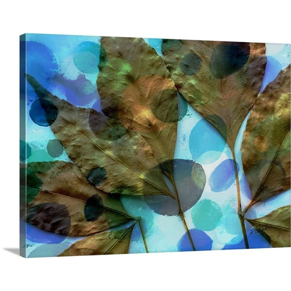 "Spotted Leaves" Canvas Wall Art