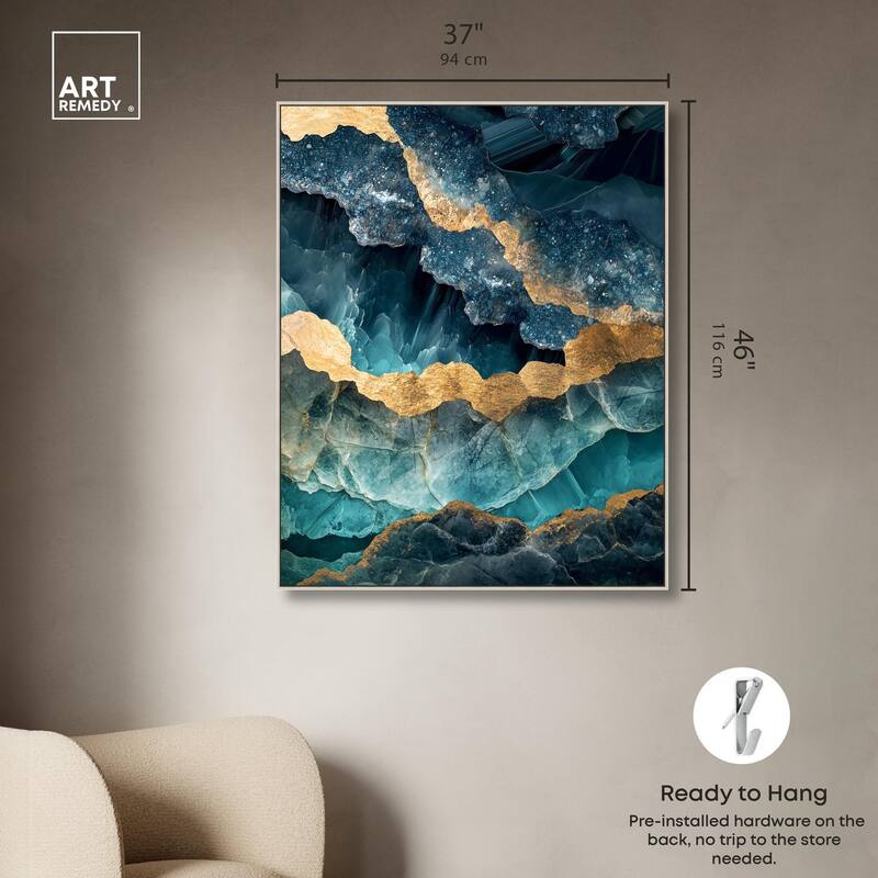 Power Edge II Canvas by Art Remedy