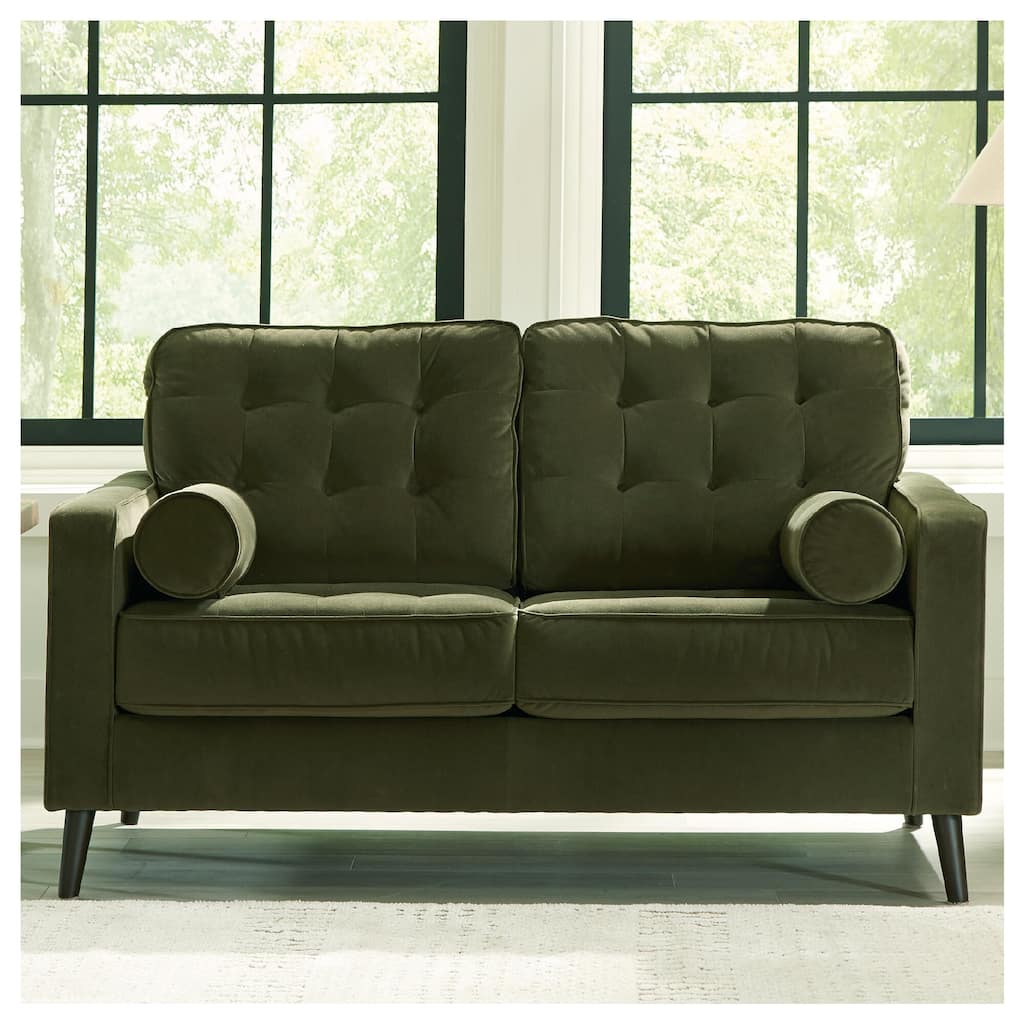 Signature Design by Ashley Reveon Lakes Green Loveseat - 61" W x 38" D x 38" H