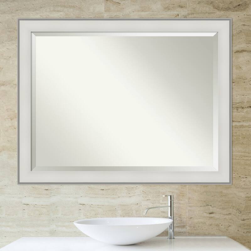 Beveled Bathroom Wall Mirror - Imperial Frame