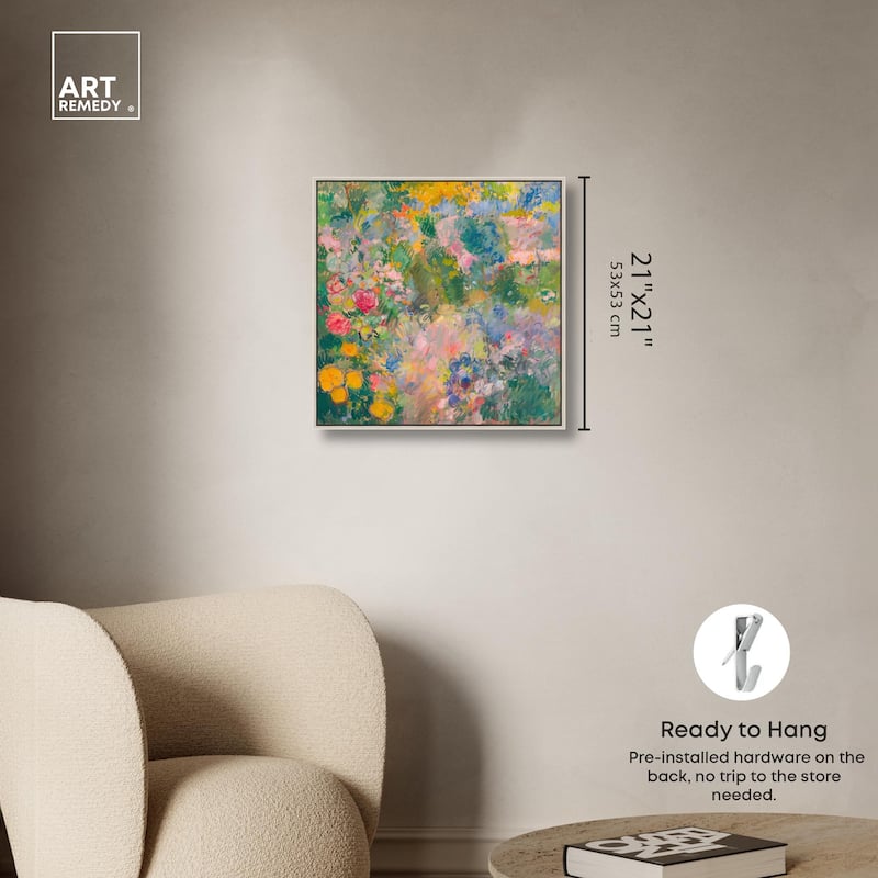 Hues of Happiness I Canvas by Art Remedy