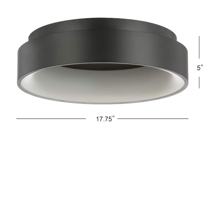 Rafael 17.7" LED Flush Mount Ceiling Light, by JONATHAN Y