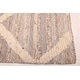 preview thumbnail 5 of 7, ECARPETGALLERY Hand-knotted Tangier Grey Wool Rug - 5'4 x 7'4