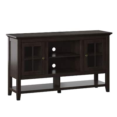 TV Stand for TVs up to 60" with Open Lower Storage