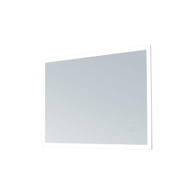 Miseno 32" W x 24" H Rectangular Framed Wall Mounted Mirror with LED