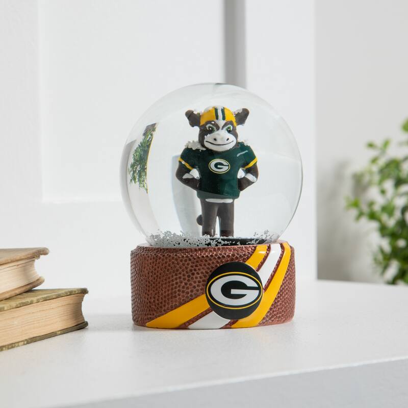 Green Bay Packers 5 in. Glass Tabletop Snow Globe