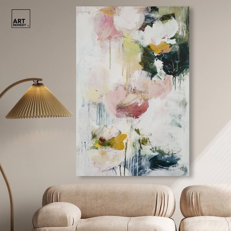 Dripping Colors IV Canvas by Art Remedy, Gallery Wrapped