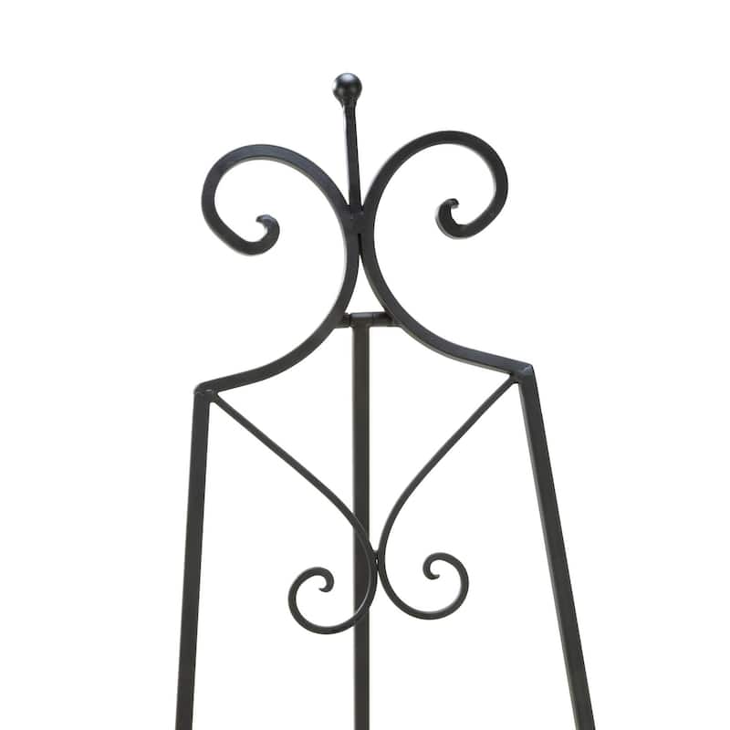 York 65-inch Black Metal Floor Easel - 65"