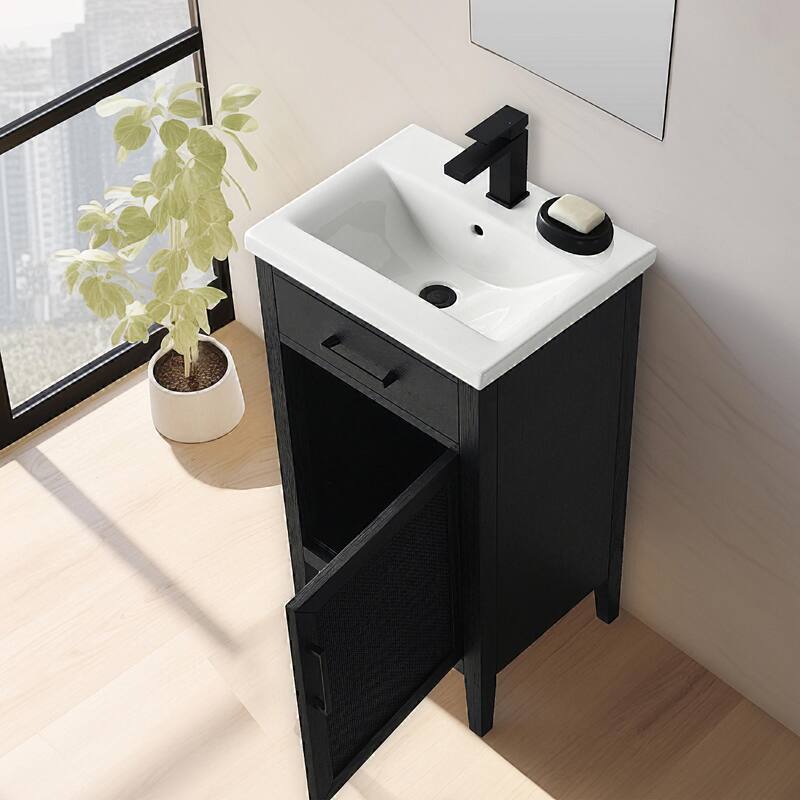 Sudio Design Cove 20" Single Bathroom Vanity - 20" Single Sink