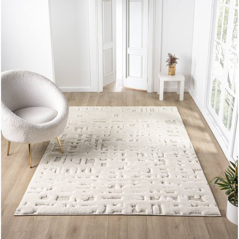 Natural Collection Modern Abstract Area Rug