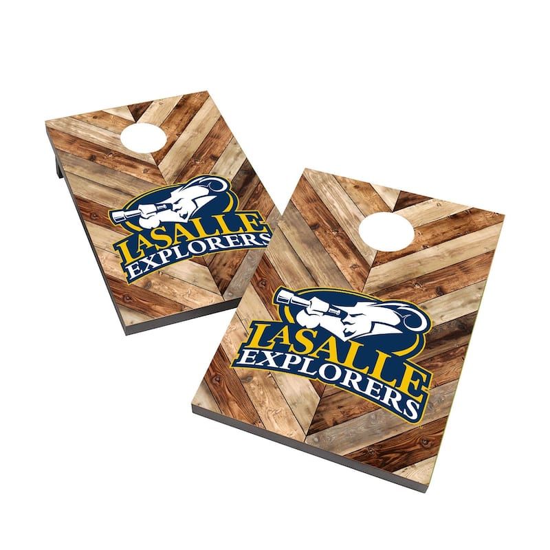 La Salle University Explorers 2x4 Cornhole Bag Toss Game