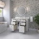 preview thumbnail 35 of 37, James Martin Vanities Bristol 48" Single Vanity, Bright White