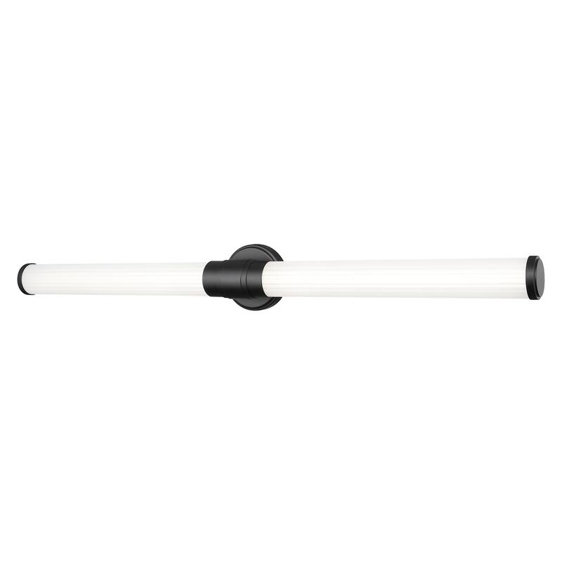 Z-Lite 1020-40W-LED Warwick 2 Light 41" Wide Bath Bar - Matte Black