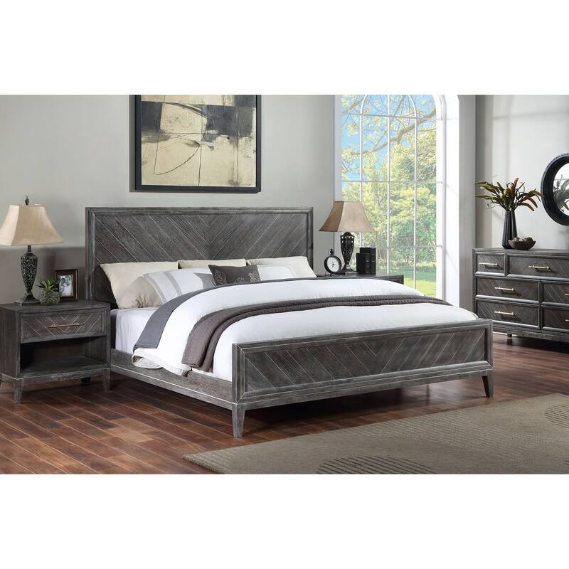 SAFAVIEH Couture Almira Wood Bed