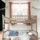 preview thumbnail 17 of 24, Full XL over Queen Wood Bunk Bed with Ladder and Guardrails