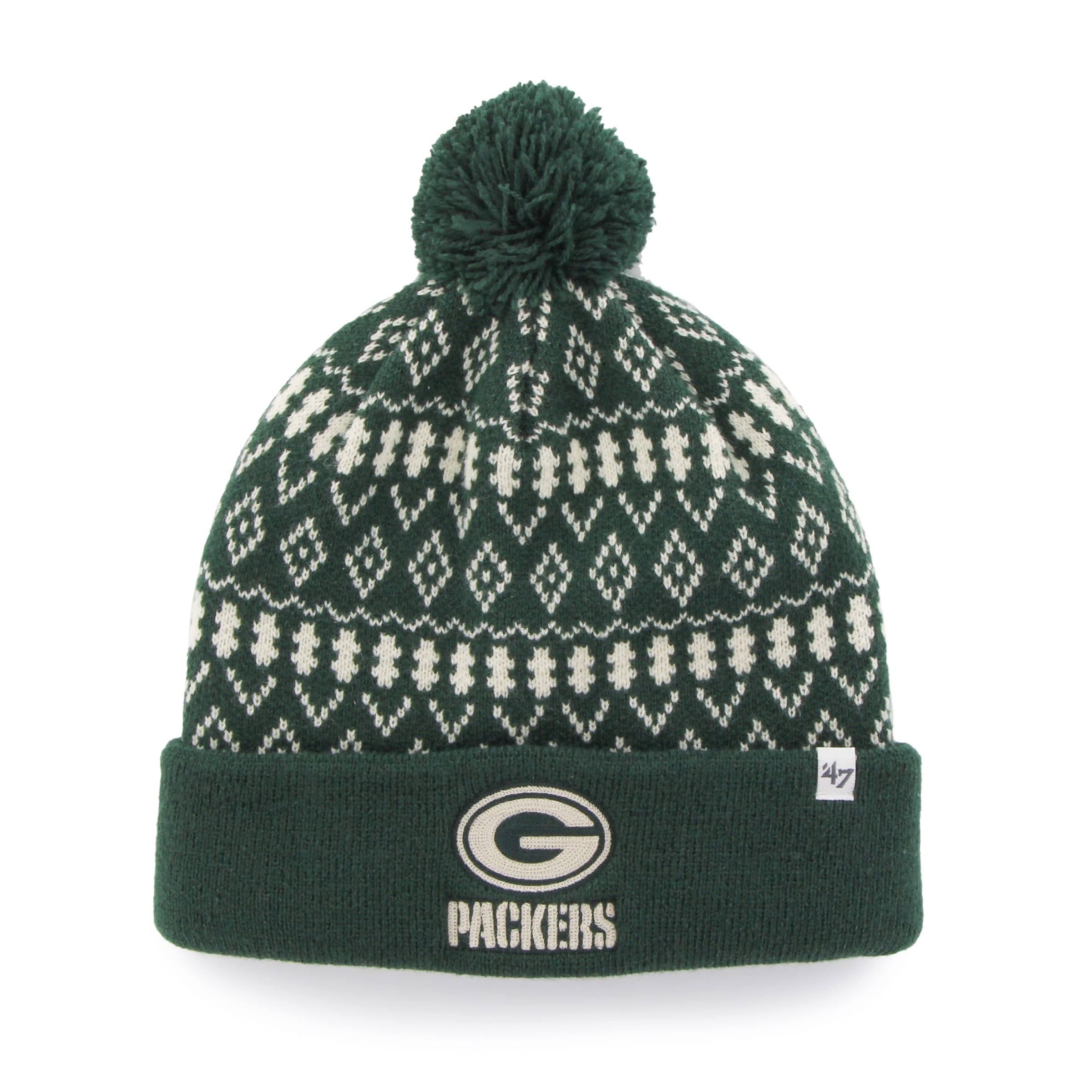 Green Bay Packers Eileen Women S Dark Green Cuffed Knit Hat Overstock 18682016