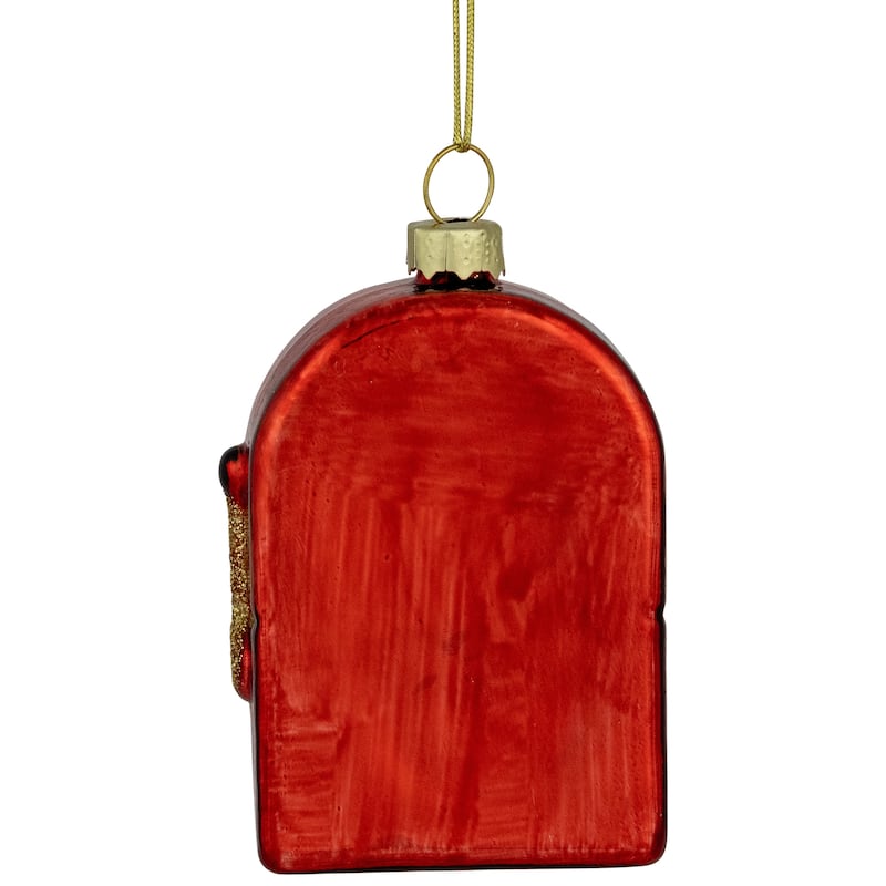 3.25" Lucky 7's Jackpot Slots Glass Christmas Ornament - 3"