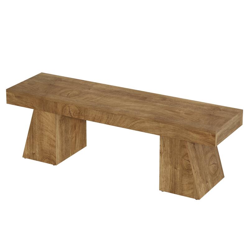 63'' TV Stand for 75 Inch TV, Farmhouse Entertainment Center with Sturdy Wooden Base