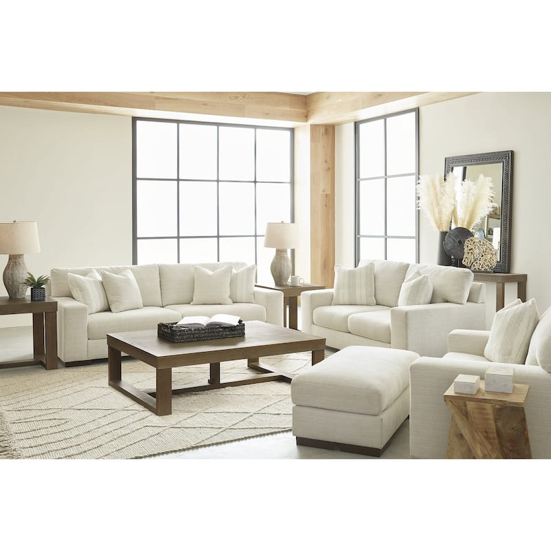 Signature Design by Ashley Maggie White 4-Piece Upholstery Package - 96" W x 40" D x 37" H