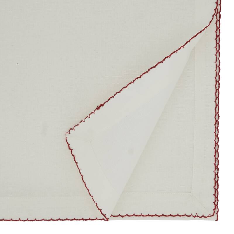 Long Table Runner With Whip Stitched Design