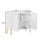preview thumbnail 14 of 56, Clihome 2-Door Storage Media Accent Buffet Sideboard