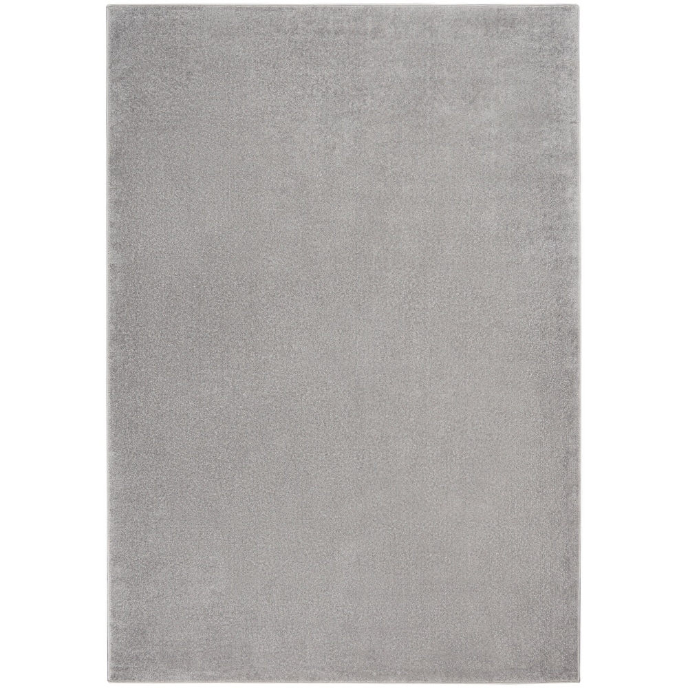 Nourison Modern Solid Indoor/Outdoor Area Rug