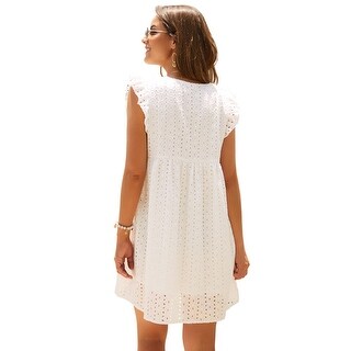 loose lace dress