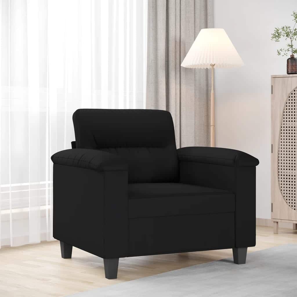 vidaXL Sofa Chair Black