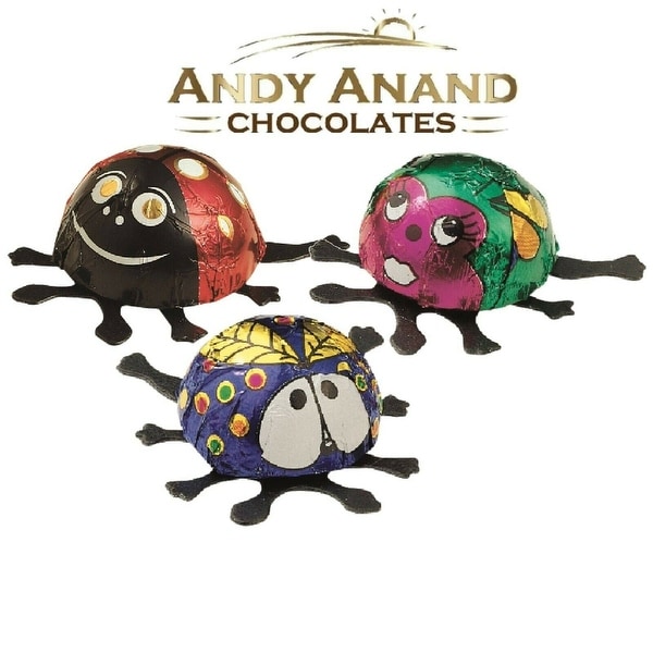 Andy Anand Belgian Milk Foiled Lady Bugs Gift Boxed. Opens flyout.