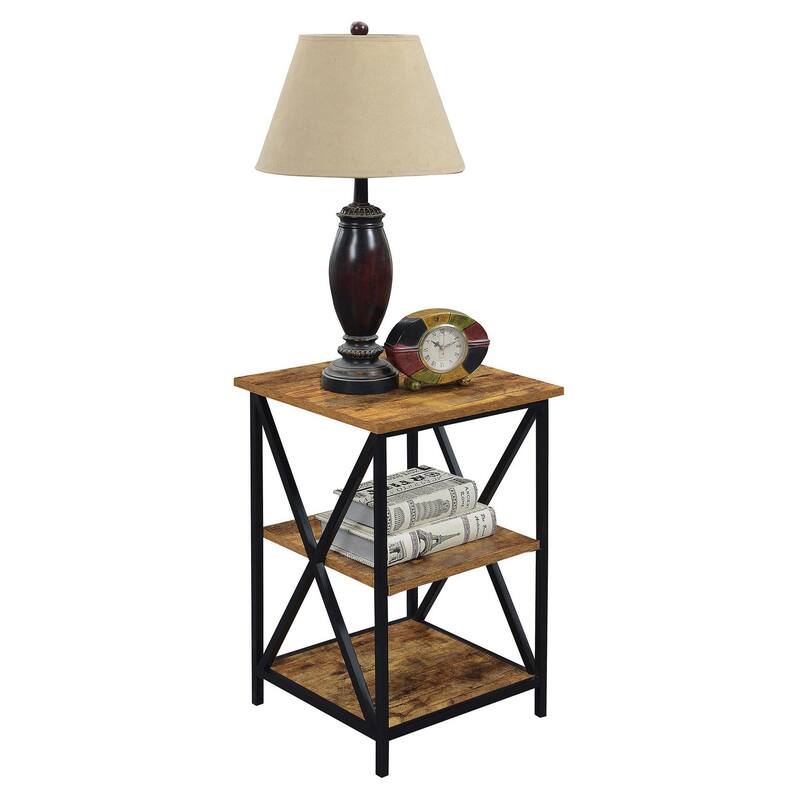 Convenience Concepts Tucson End Table with Shelves