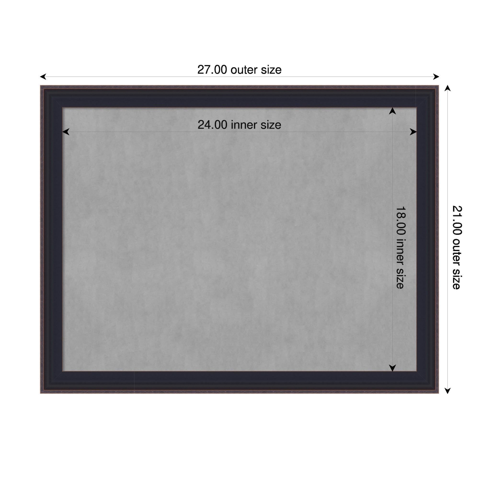 Amanti Art Havana Black Bronze Framed