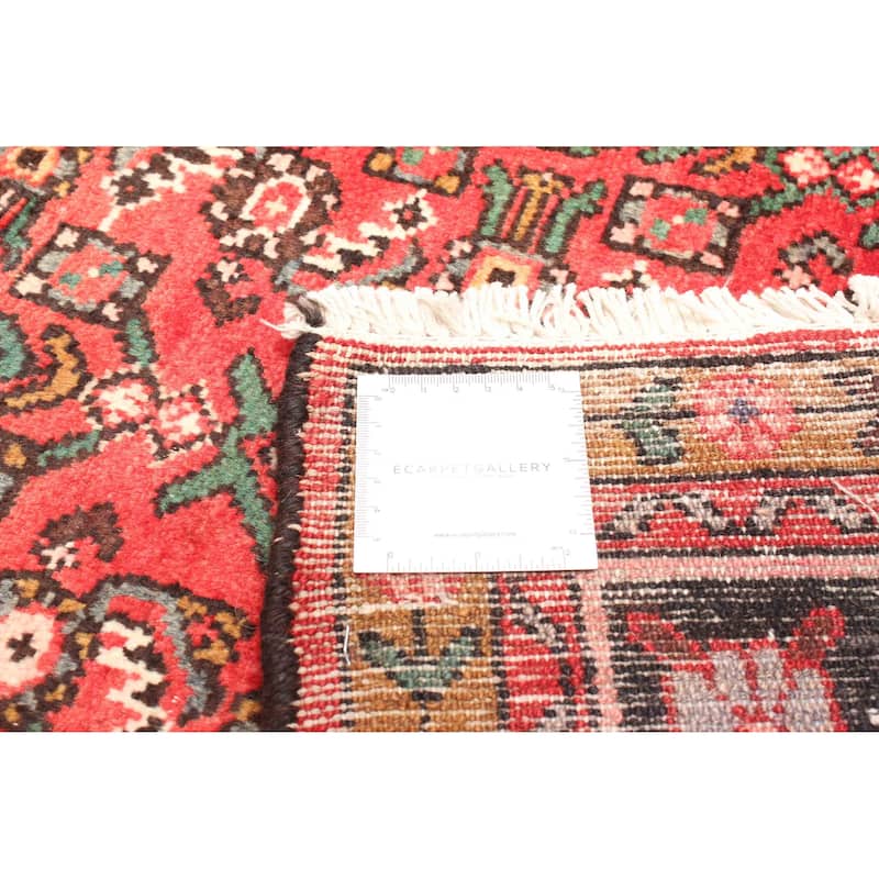 ECARPETGALLERY Hand-knotted Andelz Red Wool Rug - 5'3 x 8'1