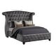preview thumbnail 28 of 78, Sophia Crystal Tufted 4PC/5PC Bedroom Set Made with Wood