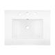 preview thumbnail 7 of 120, JONATHAN Y Aubert 3-Hole Rectangular Ceramic Single Sink Basin Vanity Top