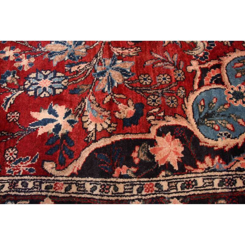 ECARPETGALLERY Hand-knotted Anatolian Red Wool Rug - 5'1 x 9'1