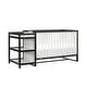 preview thumbnail 2 of 12, Dream On Me Milo 5-In-1 Convertible Crib and Changing Table I Free Changing Pad Black and White