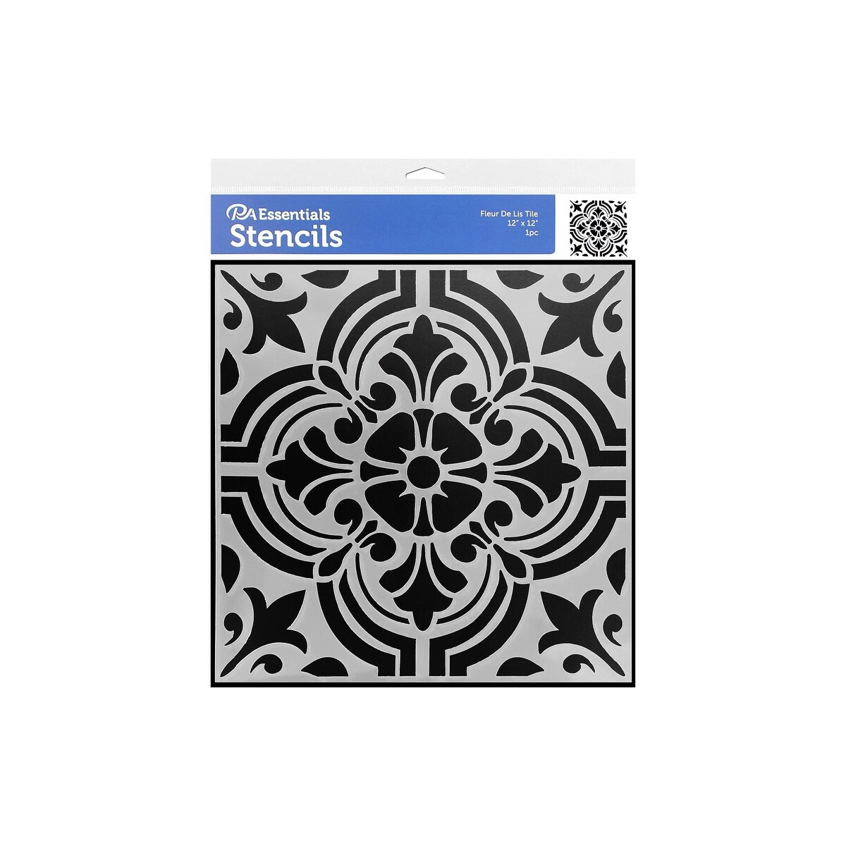 Shop Paw47599 Pa Ess Stencil 12x12 Fleur De Lis Tile Overstock