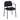 HON VL616 Stacking Guest Chair with Arms, Supports Up to 250 lb, Navy Seat/Back, Black Base