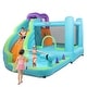 preview thumbnail 3 of 7, Bounce House Inflatable Water Slide With Water Gun and Climbing Wall