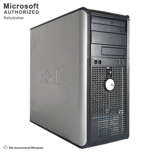 Shop Dell OptiPlex 760 Computer Tower Intel Core 2 Duo ...