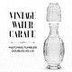 preview thumbnail 13 of 41, Vintage 2 Pc Carafe Set